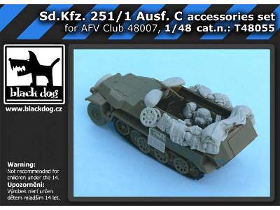 Sd.Kfz. 251/1 Ausf.C Accessories Set For Afv Club Af48007, 27 Re - zdjęcie 5