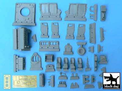 IDF Uparmored Humvee Conversion Set For Tamiya Kit, 50+ Resin Pa - zdjęcie 5