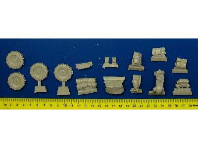 British Staghound Mk Iii Accessories Set For Bronco Models - zdjęcie 7