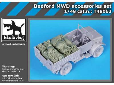 Bedford Mwd Accessories Set For Airfix - zdjęcie 6