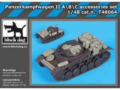 Panzerkampfwagen Ii Abc Accessories Set For Tamiya - zdjęcie 6