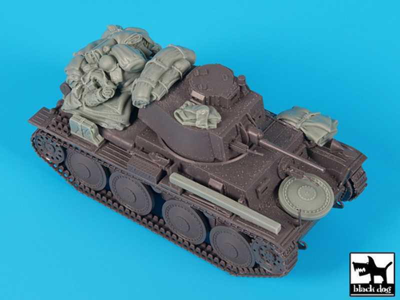 German Panzer 38(T) Ausf E/F Accessories Set - zdjęcie 1 German Panzer 38(T) Ausf E/F Accessories Set - zdjęcie 1