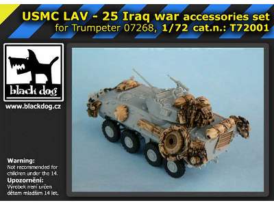 Lav 25 Iraq War For Trumpeter 07268, 17 Resin Parts - zdjęcie 5