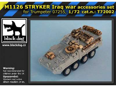 M1126 Stryker Iraq War For Trumpeter 07255, 7 Resin Parts - zdjęcie 5