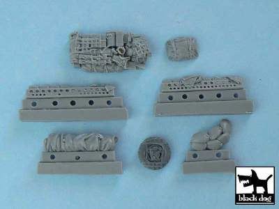 M1126 Stryker Iraq War For Trumpeter 07255, 7 Resin Parts - zdjęcie 6