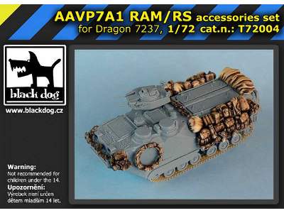 Aavp7a1 Ram/Rs For Dragon 07237, 10 Resin Parts - zdjęcie 5