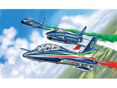 The Frecce Tricolori - zestaw 3 samolotów - zdjęcie 1