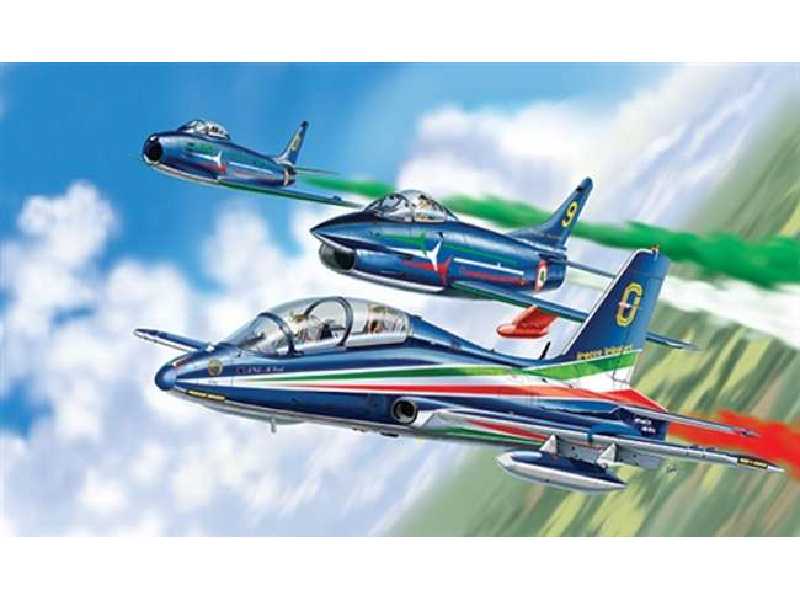 The Frecce Tricolori - zestaw 3 samolotów - zdjęcie 1