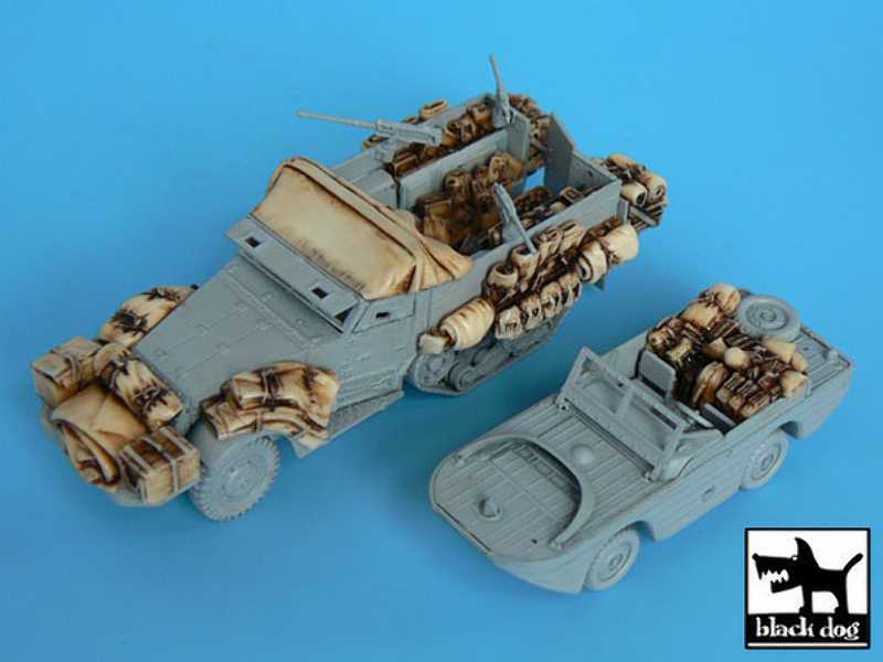 M3 Half Track +amphibian Vehicle For Trumpeter - zdjęcie 1