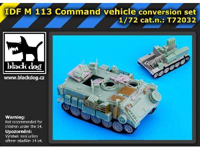 IDF M113 Command Vehicle Conversion Set For Trumpeter - zdjęcie 6