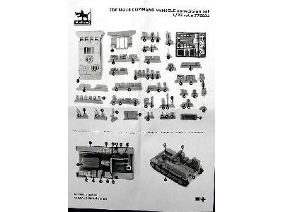 IDF M113 Command Vehicle Conversion Set For Trumpeter - zdjęcie 10