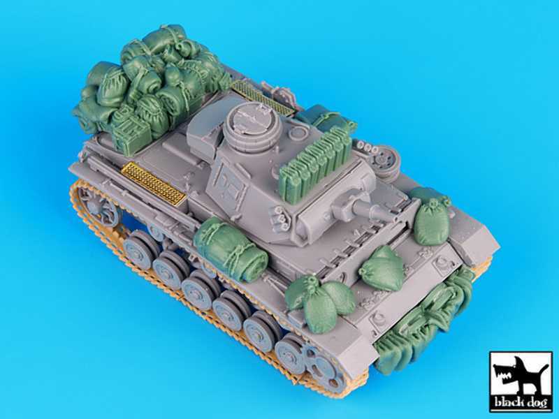 German Pz.Kpw Iii Ausf.N DAK Accessories Set For Dragon - zdjęcie 1 German Pz.Kpw Iii Ausf.N DAK Accessories Set For Dragon - zdjęcie 1