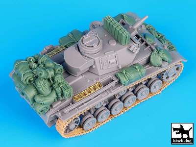 German Pz.Kpw Iii Ausf.N DAK Accessories Set For Dragon - zdjęcie 2