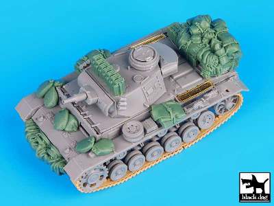 German Pz.Kpw Iii Ausf.N DAK Accessories Set For Dragon - zdjęcie 3