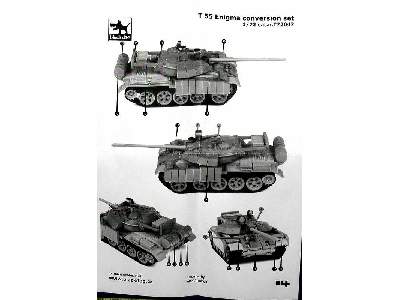 T-55 Enigma Cosion Setnver For Trumpeter - zdjęcie 10