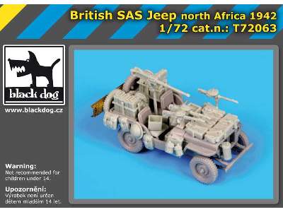 British Sas Jeep  North Africa 1942 For Dragon - zdjęcie 5