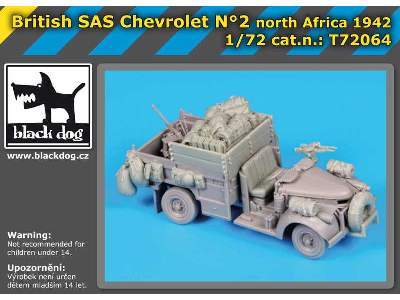 British Sas Chevrolet N°2 Nortr Africa 1942 For Dragon - zdjęcie 5