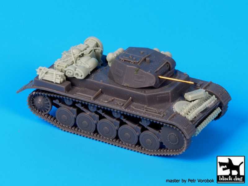 Pz Kpfw Ii Ausf C Accessories Set For S -model - zdjęcie 1 Pz Kpfw Ii Ausf C Accessories Set For S -model - zdjęcie 1