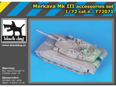 Merkava Mk Iii Accessories Set For Trumpeter - zdjęcie 5