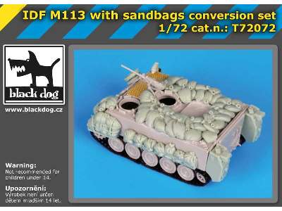 IDF M113 With Sandbags Conversion Set For Trumpeter - zdjęcie 5