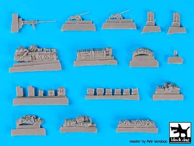 M 3 Scout Car Accessories Set For Italeri - zdjęcie 6