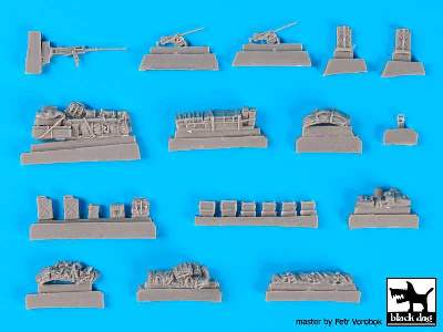 M 3 Scout Car Accessories Set For Italeri - zdjęcie 6