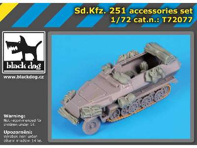 Sd.Kfz.251 Accessories Set For Dragon - zdjęcie 5