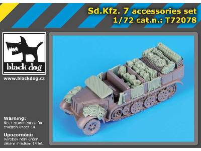 Sd.Kfz 7 Accessories Set For Revell - zdjęcie 5