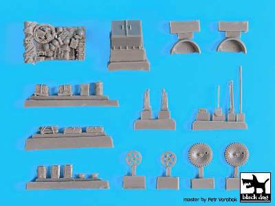 Sd.Kfz 10 With Sd.Ah.32 Accessories Set For Mk 72 - zdjęcie 6