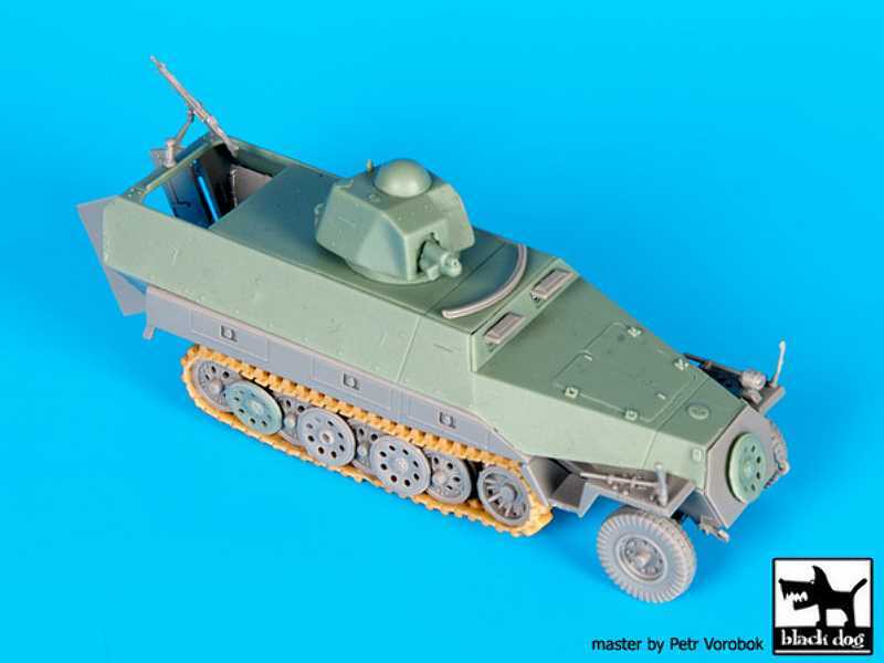 Sd.Kfz.251 Ausf D With Hotchkiss Turret Conv.Set For Dragon - zdjęcie 1 Sd.Kfz.251 Ausf D With Hotchkiss Turret Conv.Set For Dragon - zdjęcie 1