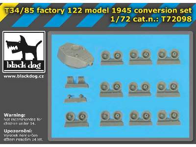 T 3485 Factory 122 Model 1945 Conversion Set For Trumpeter - zdjęcie 4