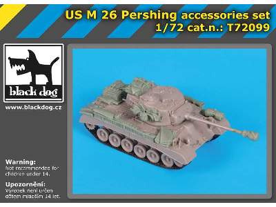 US M26 Pershing Accessories Set For Trumpeter - zdjęcie 5