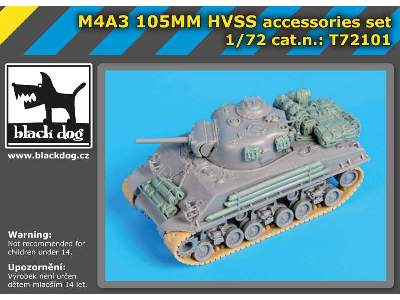 M4a3 105mm HvSS Accessories Set For Dragon - zdjęcie 5