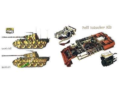 Panther Ausf. A Sd.Kfz.171, 267 końcowa produkcja - z wnętrzem - zdjęcie 2