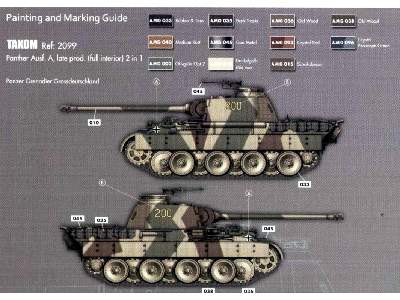 Panther Ausf. A Sd.Kfz.171, 267 końcowa produkcja - z wnętrzem - zdjęcie 6