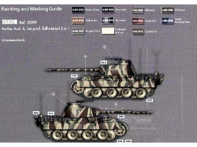 Panther Ausf. A Sd.Kfz.171, 267 końcowa produkcja - z wnętrzem - zdjęcie 12