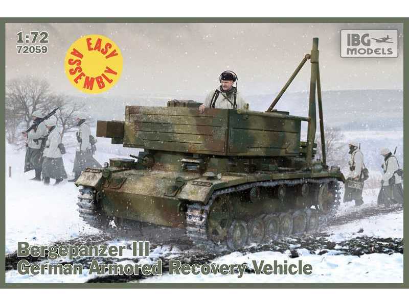 Bergepanzer III (łatwy montaż) - zdjęcie 1 Bergepanzer III (łatwy montaż) - zdjęcie 1