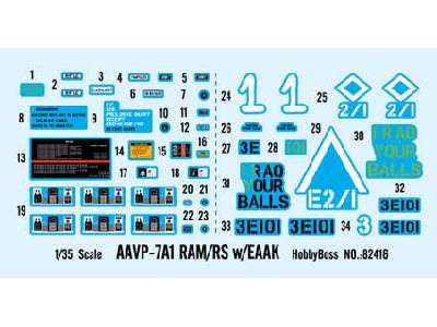 AAVP-7A1 RAM/RS w/EAAK pływający transporter opancerzony - zdjęcie 2