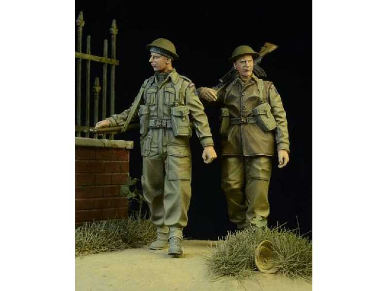 British / Commonwealth Infantry Walking 1942-45 - zdjęcie 1 British / Commonwealth Infantry Walking 1942-45 - zdjęcie 1
