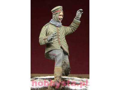 I W.Ś. German Infantryman Playing Football - zdjęcie 2