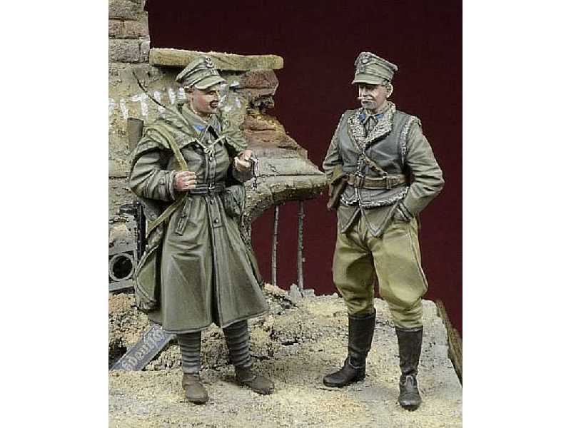 Polish Lwp Soldiers, Berlin 1945 - zdjęcie 1 Polish Lwp Soldiers, Berlin 1945 - zdjęcie 1