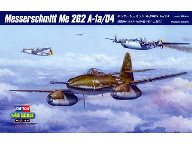 Messerschmitt Me 262 A-1a/U4 - zdjęcie 1 Messerschmitt Me 262 A-1a/U4 - zdjęcie 1