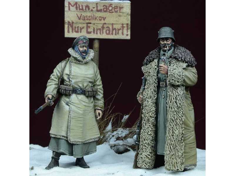 I W.Ś. German Guards, Winter 1914-18 - zdjęcie 1 I W.Ś. German Guards, Winter 1914-18 - zdjęcie 1