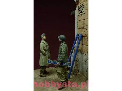 Roosevelt Boulevard US Soldiers, Germany 1945 - zdjęcie 2