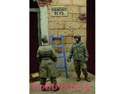 Roosevelt Boulevard US Soldiers, Germany 1945 - zdjęcie 3