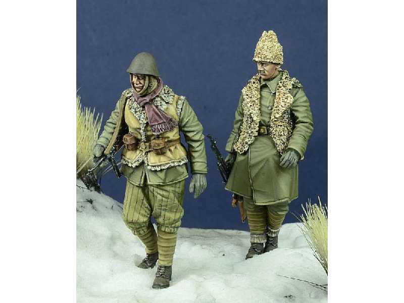 II W.Ś. Romanian Infantry Walking - zdjęcie 1