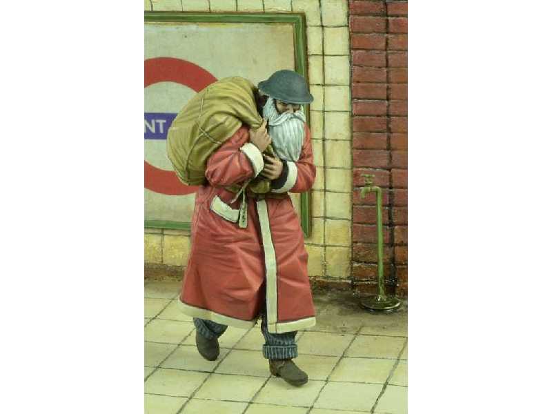 British/German Santa Claus, London/Berlin 1940-1945 - zdjęcie 1