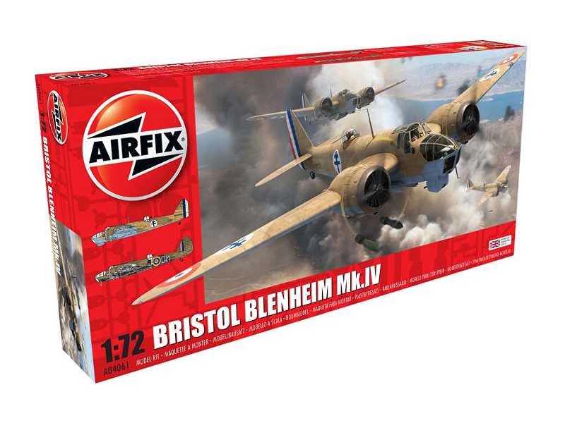 Bristol Blenheim MkIV - lekki dwusilnikowy bombowiec brytyjski - zdjęcie 1