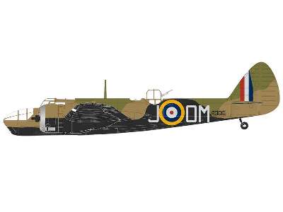 Bristol Blenheim MkIV - lekki dwusilnikowy bombowiec brytyjski - zdjęcie 4