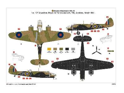 Bristol Blenheim MkIV - lekki dwusilnikowy bombowiec brytyjski - zdjęcie 5